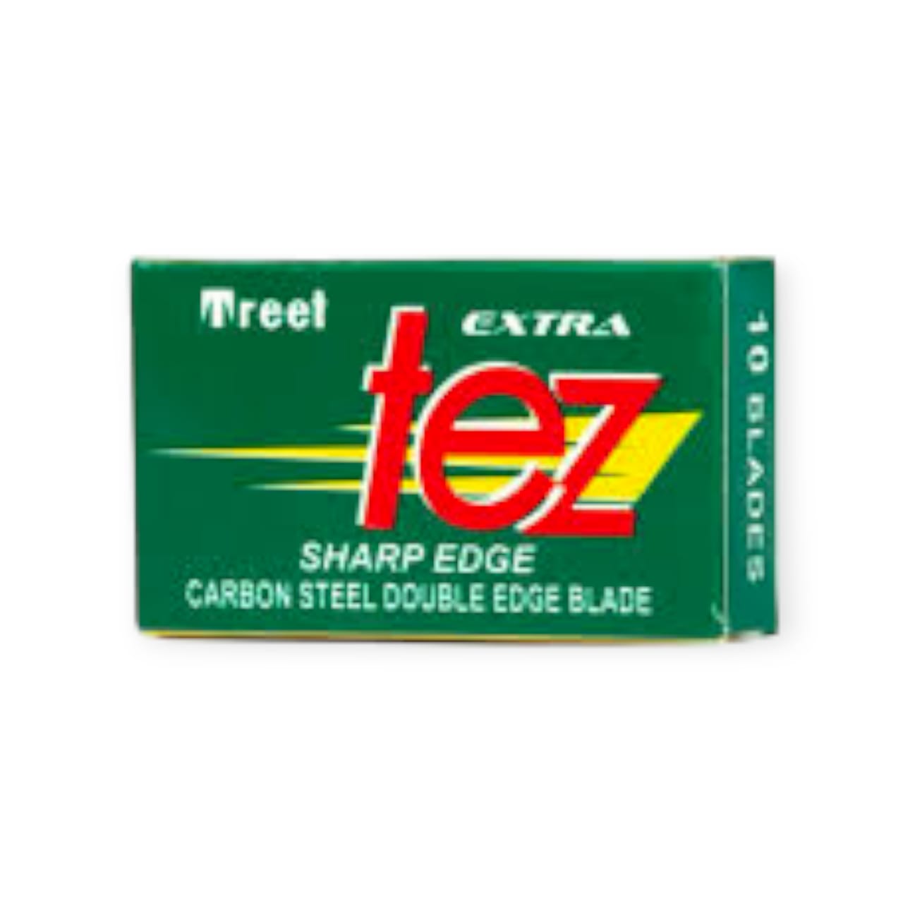 TREET  TEZ SHARP EDGE CARBON STEEL DOUBLE EDGE BLADE (1x10)
